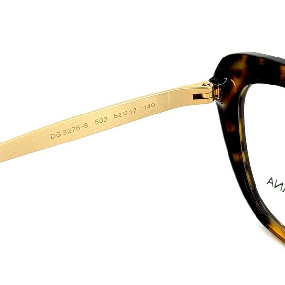 NEW!!! DOLCE & GABBANA Eyeglasses DG3275-B 502 Authentic main image 4